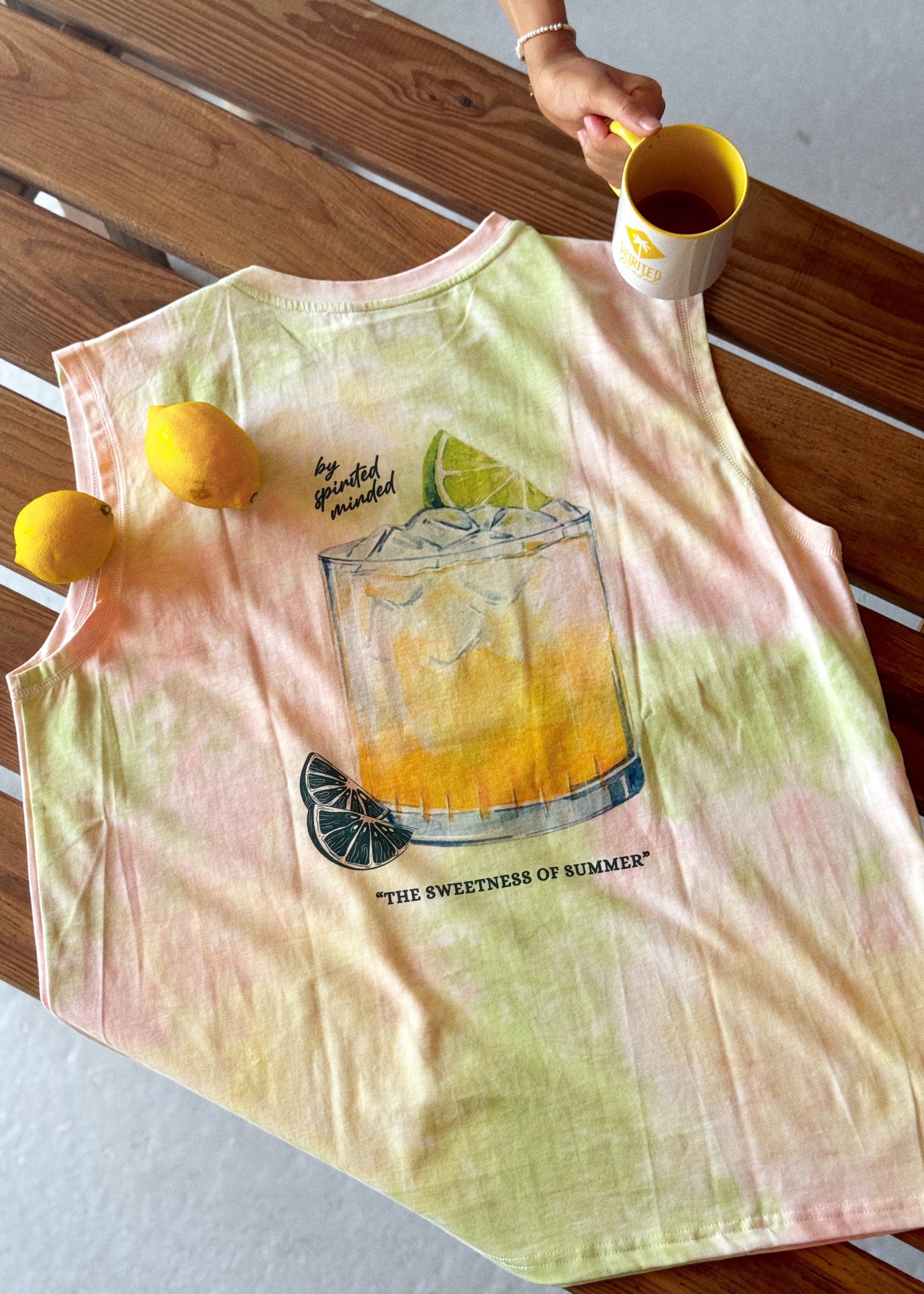 TANK OVERSIZE « LEMON CURD »