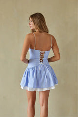 NIA Winslow Striped Mini Dress