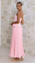 Amana Maxi Dress - Pink