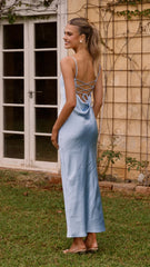 Keira Maxi Dress - Baby Blue