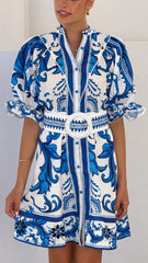 Hannah Mini Dress - Paradise