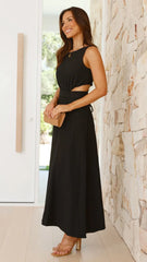 Kimberley Maxi Dress - Black