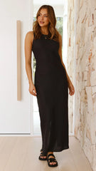 Naira Maxi Dress - Black