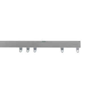 Speedy Fineline Aluminium Curtain Track 200cm Silver