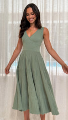 Jayde Knit Dress - Khaki
