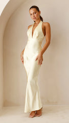 Chloe Maxi Dress - Yellow