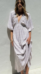 Camille Midi Dress - Atlas Print