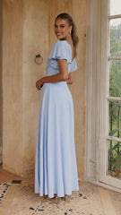 Charlize Maxi Dress - Blue