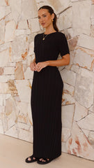 Mari Maxi Dress - Black