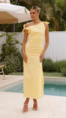 Simone Maxi Dress - Yellow