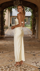 Gisele Maxi Dress - Yellow