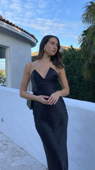 Valerie Maxi Dress - Black