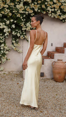 Willow Maxi Dress - Yellow