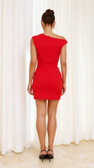 Zariah Mini Dress - Red