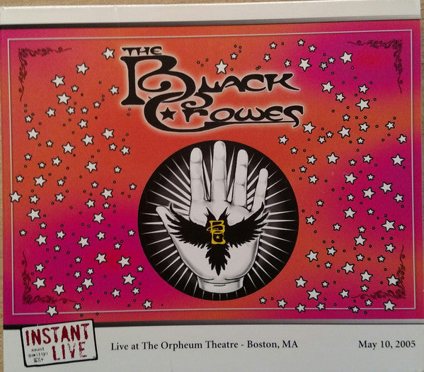Black Crowes, The "Live At The Orpheum Theatre - Boston, Ma May 10, 2005" 2 CD
