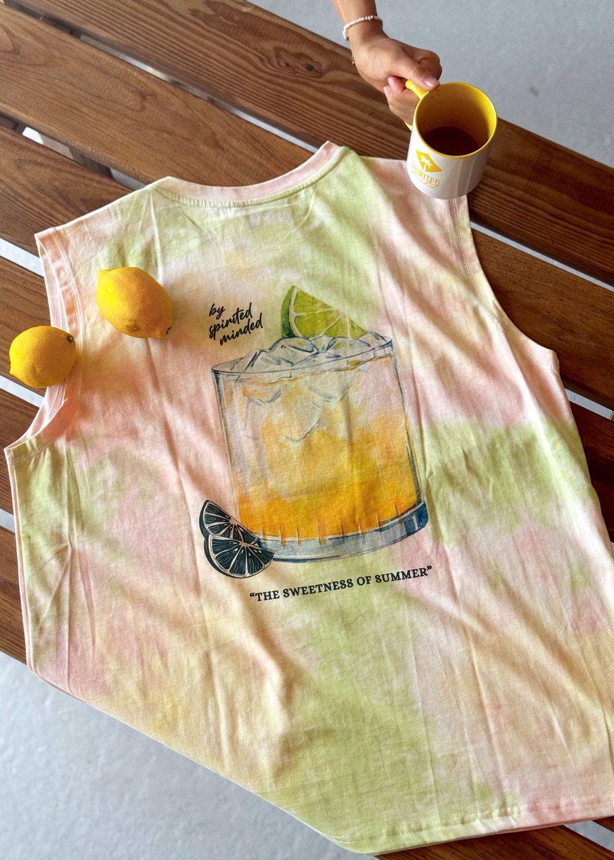 TANK OVERSIZE « LEMON CURD »