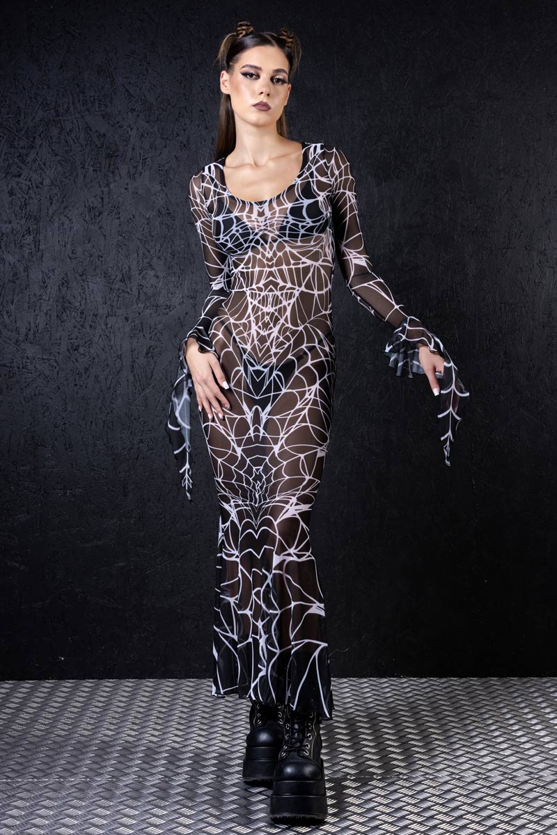 black-widow-sheer-mesh-dress-front-view