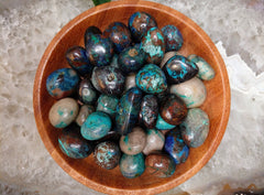 Shattuckite Tumbled Stones from Kaokoveld, Namibia for Altar and Home Decor / Crystal Healing / Reiki / Collection
