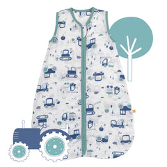 Musselin Babyschlafsack 0.5 TOG_Bagger_Vorderseite_415
