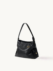 Songmont Small Yore Hobo Bag Onyx